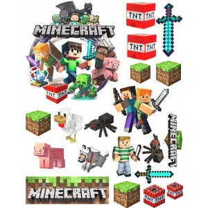 Принт Minecraft 17